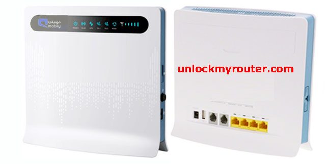 How to unlock Huawei B593u-91 Mobily