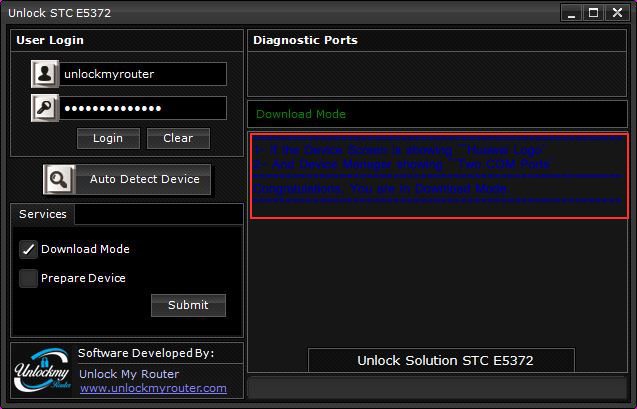 Unlock STC E5372ts-601 4G Huawei Router