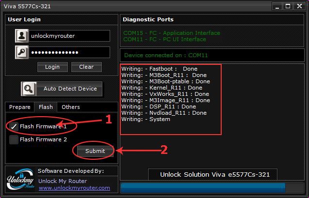 How to unlock 5577Cs-321 4G Router Viva