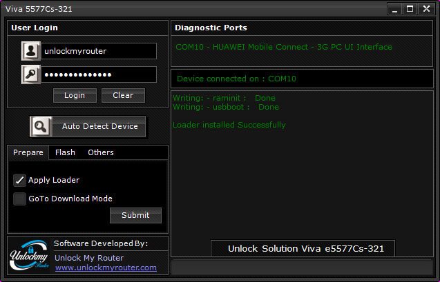 How to unlock 5577Cs-321 4G Router Viva