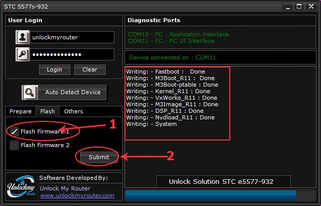How to unlock E5577S-932 4G Router STC