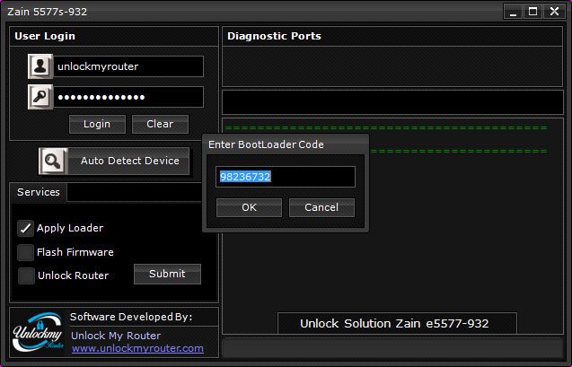 How to unlock Zain E5577s-932