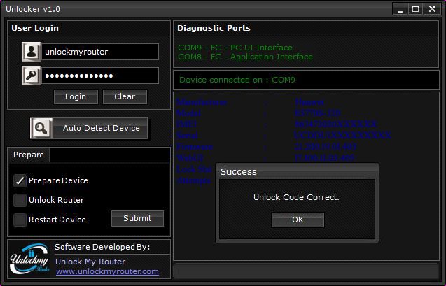 How to unlock E5770s-320 O2 UK Router