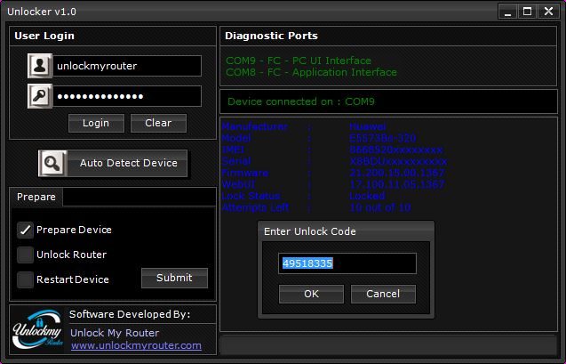 How to unlock Zain E5573Bs-320