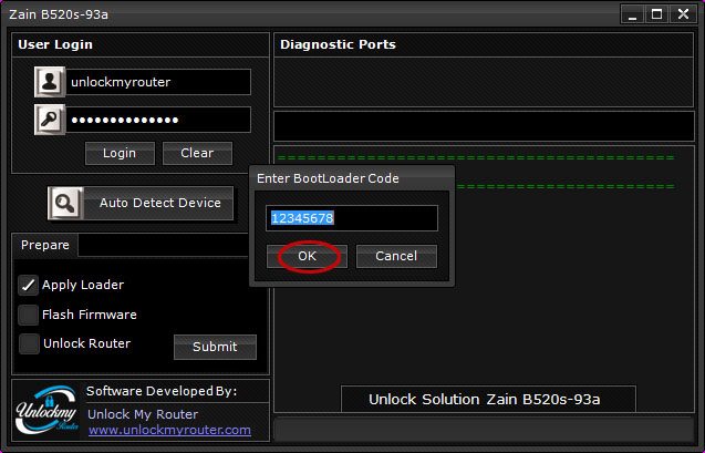 How to unlock Zain B520s-93a