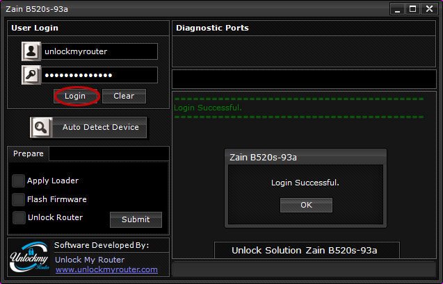 How to unlock Zain B520s-93a