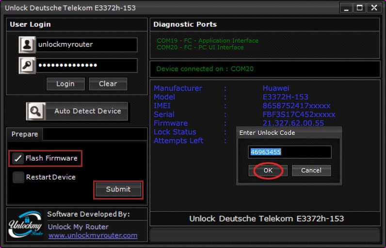 Deutsche Telekom E3372h-153