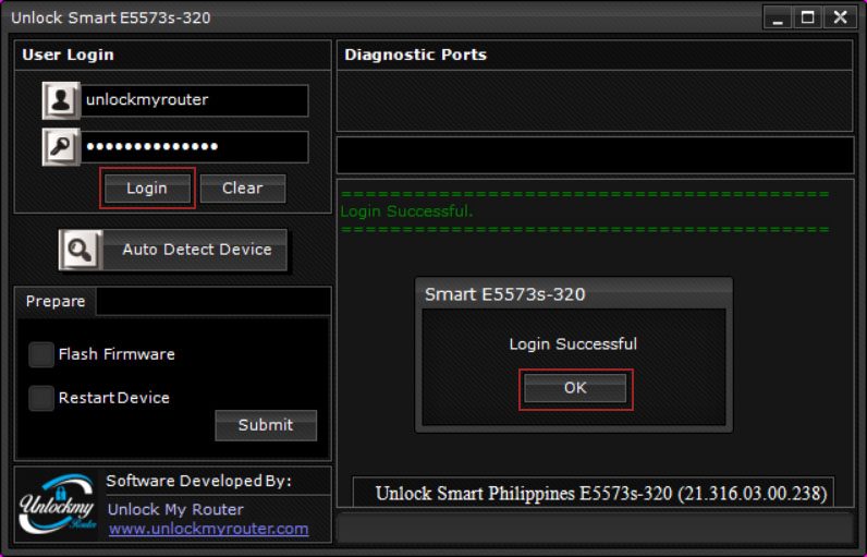 Unlock Smart Philippines E5573s-320 