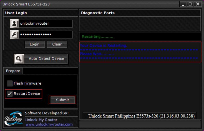 Unlock Smart Philippines E5573s-320 