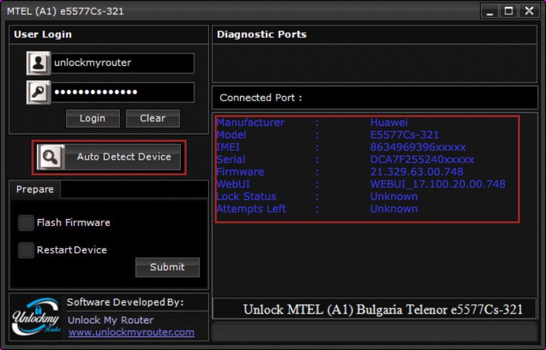 MTEL Bulgaria E5577Cs-321