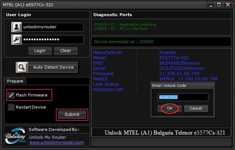 MTEL Bulgaria E5577Cs-321