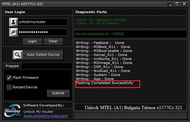 MTEL Bulgaria E5577Cs-321