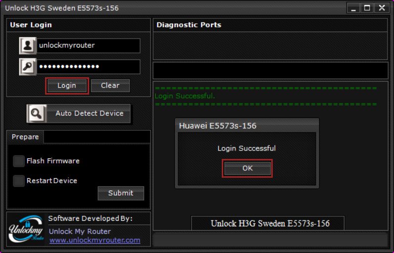 Sweden H3G Huawei E5573s-156