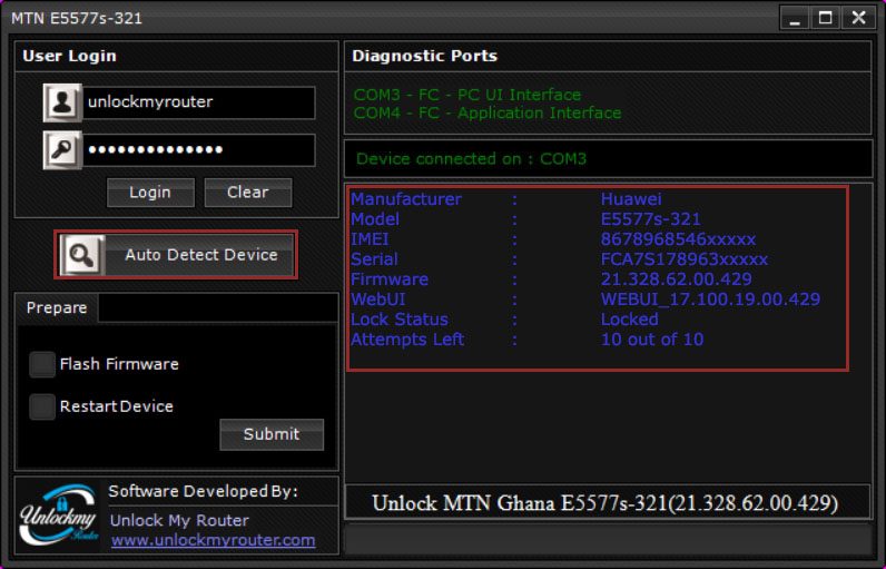 Unlock Ghana MTN E5577Cs-321