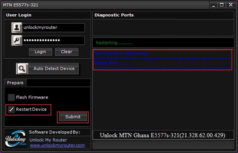 Unlock Ghana MTN E5577Cs-321 