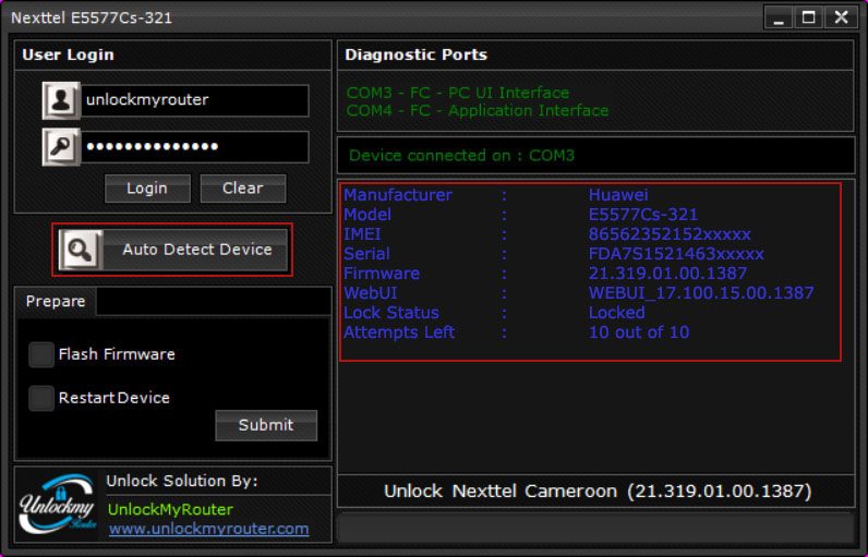 Nexttel E5577Cs-321