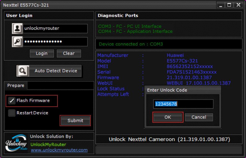 Nexttel E5577Cs-321