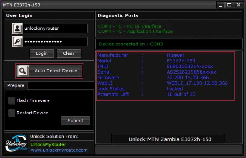 MTN E3372h-153