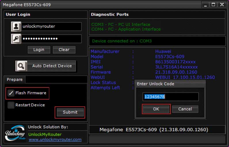 Megafone E5573Cs-609