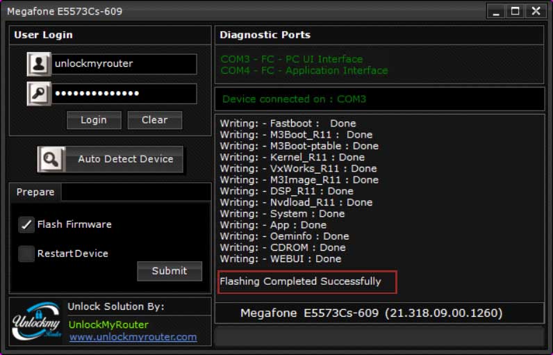 Megafone E5573Cs-609