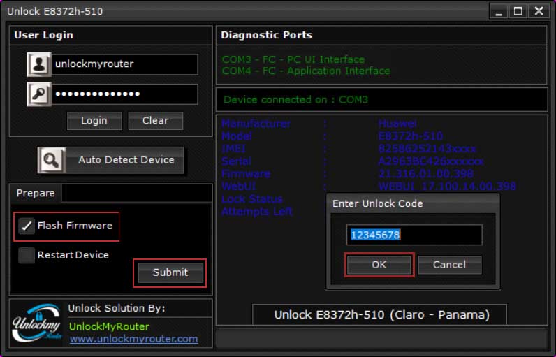 Claro E8372h-510